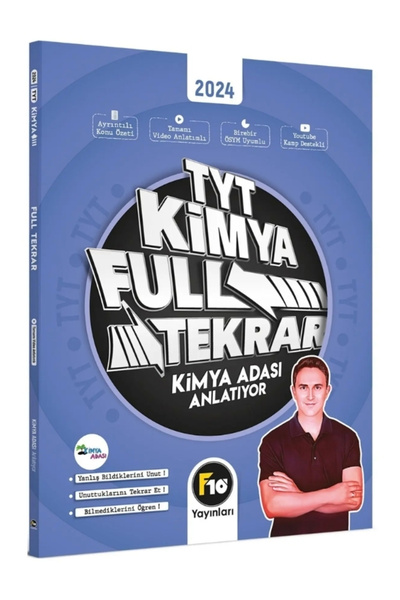 Analiz Yayınları F10 Yayınları Tyt Kimya Adası Kimya Full Tekrar Video Ders K...