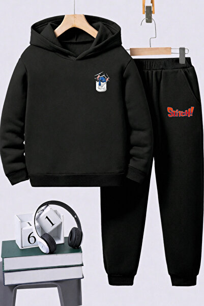 SVART WEAR Stitch cu imprimeu Set de tricou hanorace premium pentru copii, se...