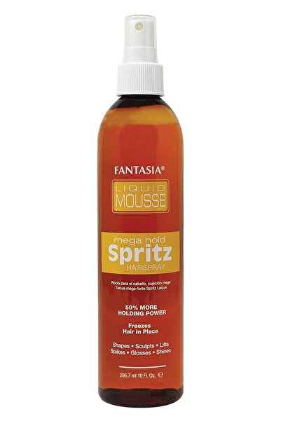 Fantasia بخاخ مثبت الشعر السائل ذو الثبات الفائق 10 أونصة سائلة (عبوة واحدة)