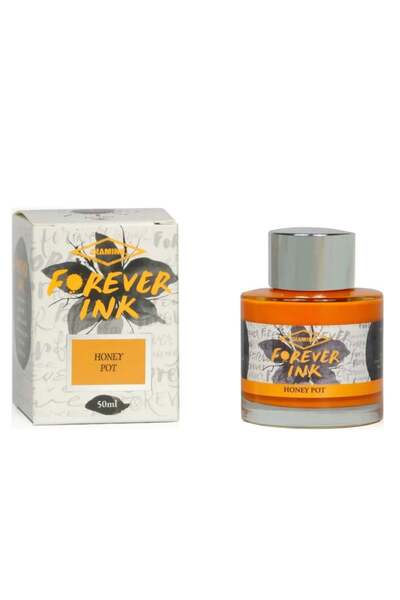 Diamine Ink Bottle Forever Ink 50 ml Honey Pot, Diamine, FI002