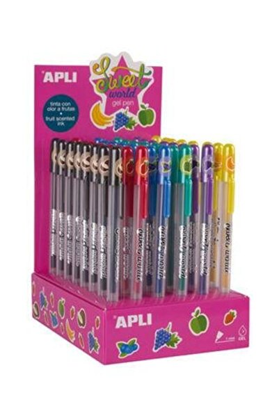 Aplı Sweet Meyve Kokulu Renkli Jel Kalem