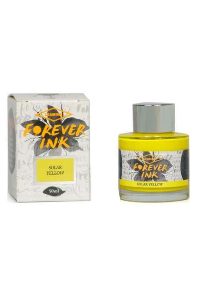 Diamine Ink Bottle Forever Ink 50 ml Solar Yellow, Diamine, FI001