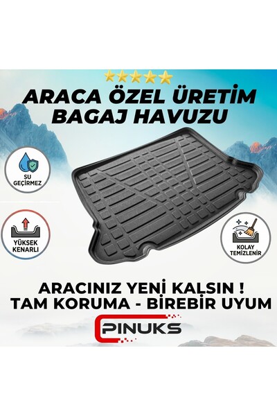 PİNUKS SEAT CORDOBA (6L) 2007 MODEL UYUMLU ARACA ÖZEL BAGAJ HAVUZU TAM UYUMLU...