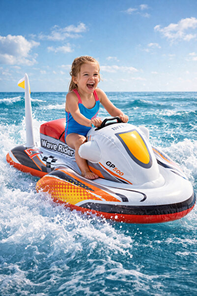 TOHA Intex Jet Ski Tasarımlı Deniz Yatağı | Binilebilir Havuz & Deniz Şamandı...