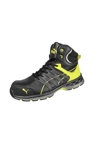 Malfini Men's boots, VELOCITY 2.0 YELLOW MID S12, Black 44