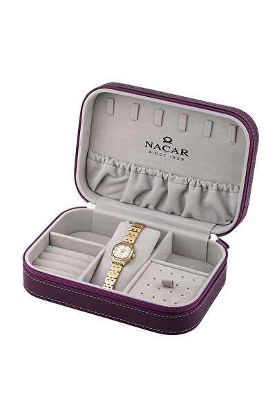 Nacar Sapphire Glass Gold Women's Watch |   With Special Box |   Nc34-39B840-...
