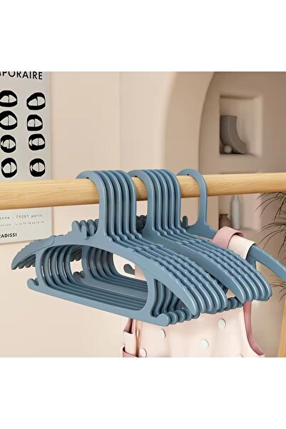 RAWAID مجموعة علاقات ملابس للأطفال، 48 قطعة، علاقات بلاستيكية للأطفال، علاقات...