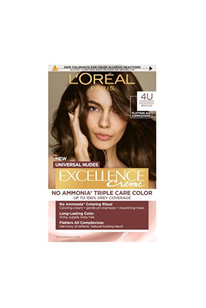 L'Oreal Paris Set 2 x Vopsea Par Permanenta Excellence Universal Nudes, 4U Un...