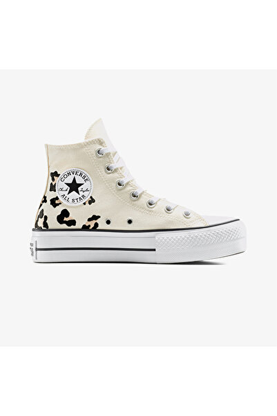 Converse Chuck Taylor All Star Lift Kadın Krem Sneaker