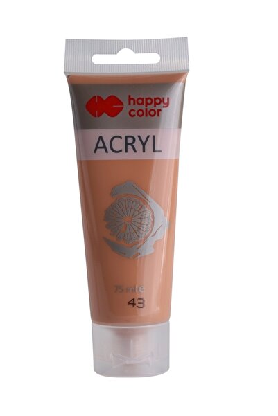HAPPY COLOR Acrylic color 75ml, light brown,