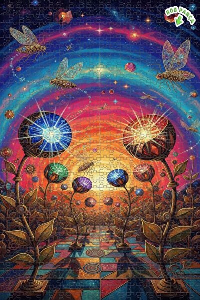 Teona Ahşap لغز خشبي بإطار مزدوج الطبقات من فانتاستيك إيفريون بيتيرس، 800 قطع...