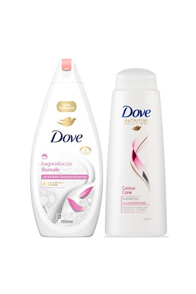 Dove Shampoo 400ML Color Care IMP. + Floral Shower Gel 700 ml