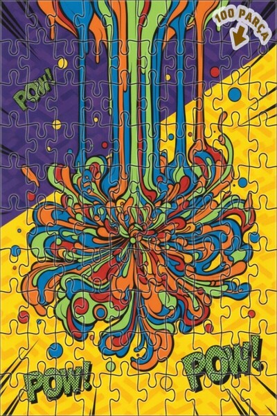 Teona Ahşap لغز خشبي بإطار مزدوج الطبقات بمظهر فن الرسوم المتحركة الخطية وطلا...