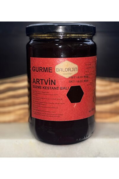yöresel Balorjin 850 GR Artvin Süzme Kestane Balı-Doğal Bal