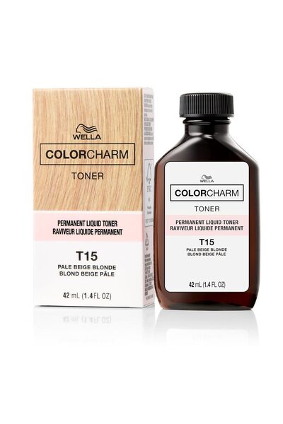 Wella COLORCHARM Permanent Liquid Hair Toners | Neutralize Brass | Healthy-Lo...