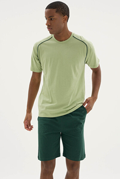 KLY 100% памук Нов сезон Мъжки велосипедни шорти с висока яка за лятото