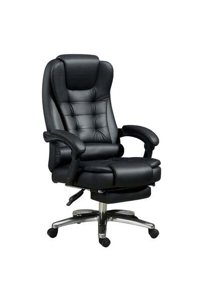 ULHYC كرسي كمبيوتر مريح، مصنوع من جلد البولي يوريثان، قابل لتعديل الارتفاع، م...