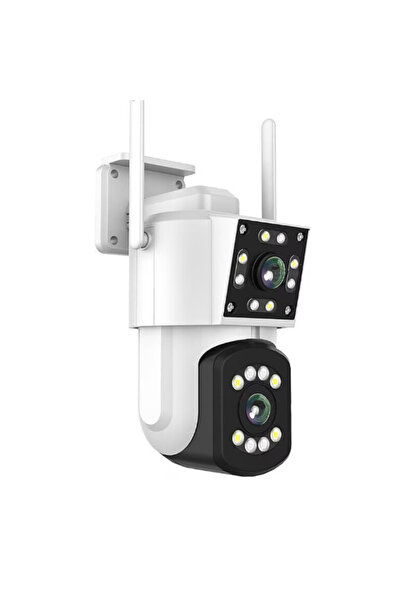 TodayShop Cameră inteligentă WiFi HD cu detecție de mișcare, alarmă și rotați...