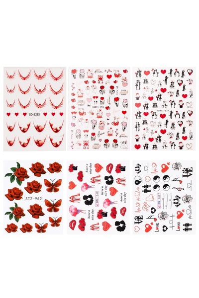 LUXORISE Set Nail Art Bună ziua, dragostea