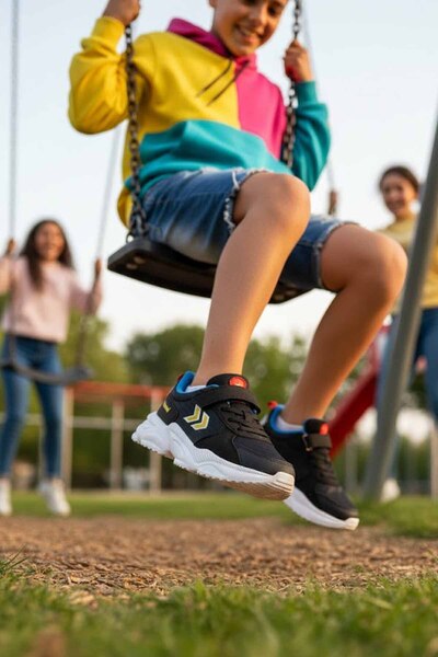 hummel KAYNO JR. Дитячі кросівки 900713-9144WHITE/PINK-C1