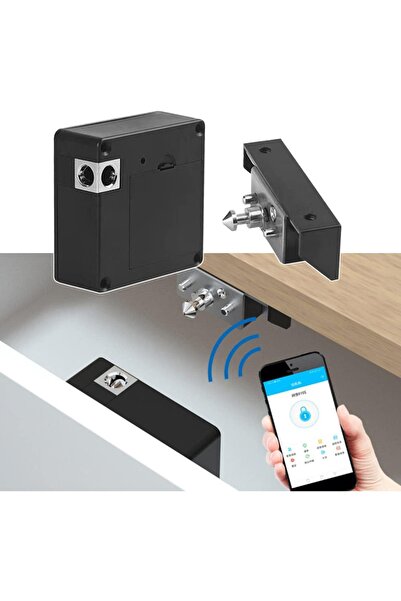 Dasbo Încuietoare inteligentă ascunsă pentru dulapuri, sertare, dulapuri Dasb...