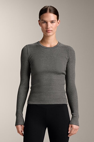 Oysho Textured knit base layer T-shirt