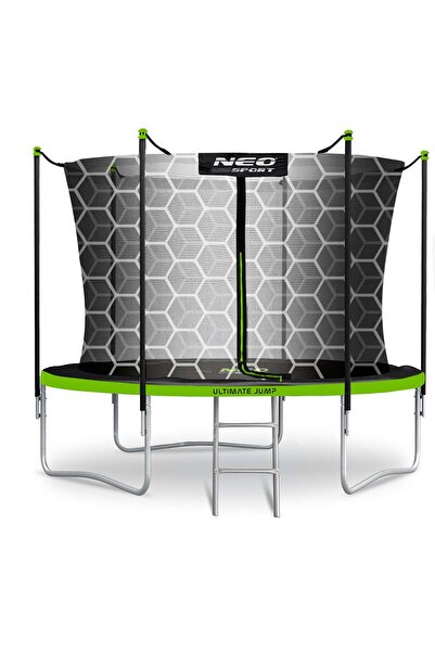 Other Trambulina de grădină de 183 cm cu plasă interioară și scară Neo-Sport
