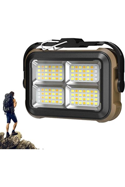 LC مصباح LED محمول قابل لإعادة الشحن بقوة 10 واط