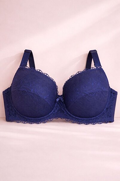 SCM LINGERIE Lace Unpadded Support Bra