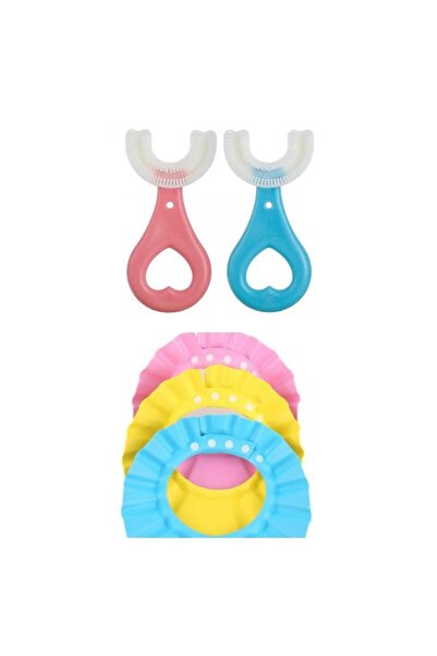 OEM Periuta de dinti pentru copii BQB + Aparatoare pentru spalat pe cap