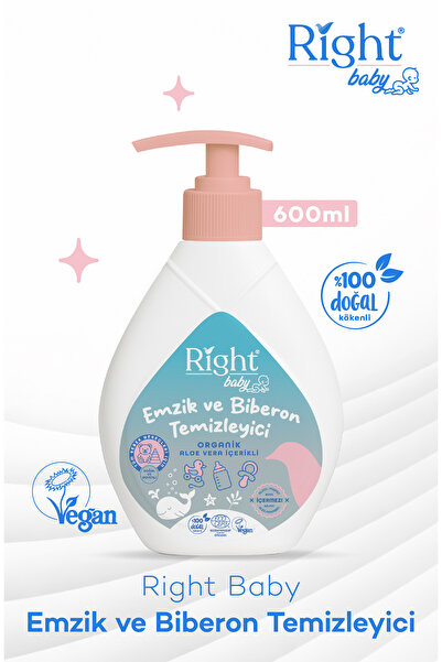 RIGHT Baby Emzik ve Biberon Temizleyici 600ml