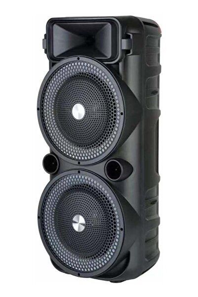 LC Multi Function 8 Inch Portable Speaker 30W HiFi Sound RGB Lights