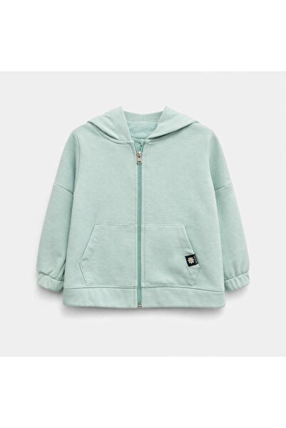 Peri Masalı Girl's zippered daisy walk armor cardigan gk1082