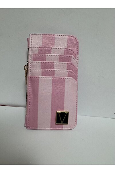 Lisinya Women's Zippered Card Holder Powder