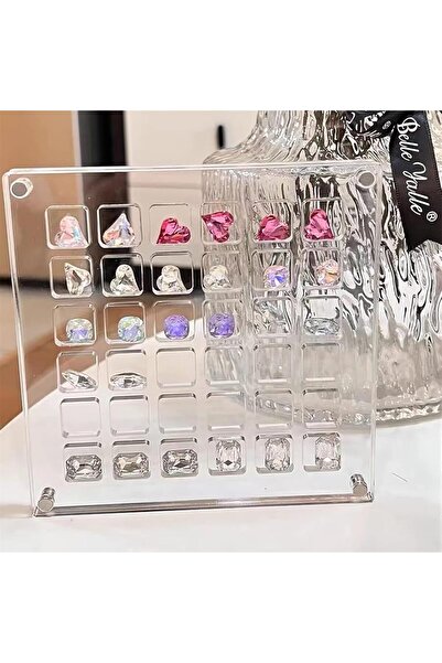Arabest 36 grid acrylic display box, suitable for small sea shells, small cra...