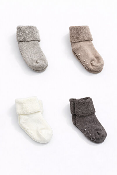 For My Baby Baby Anti-Slip Sole Towel Socks