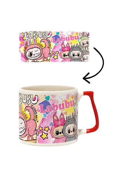 baskigo.com كوب لابوبو الفاخر - كوب سيراميك هدية