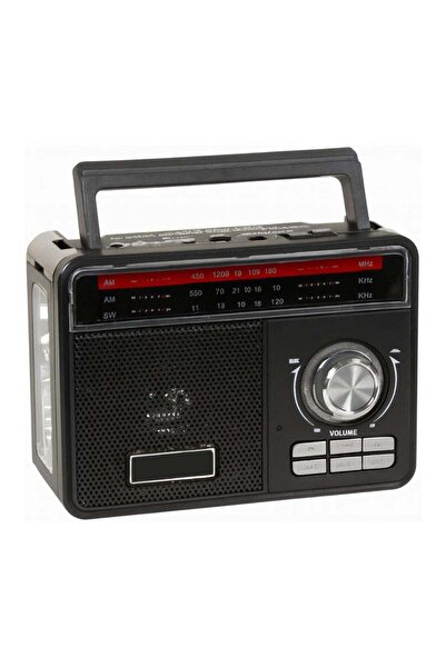 LC راديو محمول قابل لإعادة الشحن عبر منفذ USB/SD بتقنية بلوتوث، يدعم موجات FM...