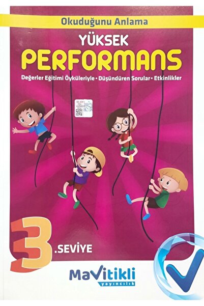 Mavitikli Yayıncılık MAVİTİKLİ 3.Sınıf Yüksek Performans - Okuduğunu Anlama