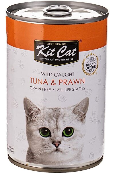 Kit Cat تونة وجمبري بري 400 غرام