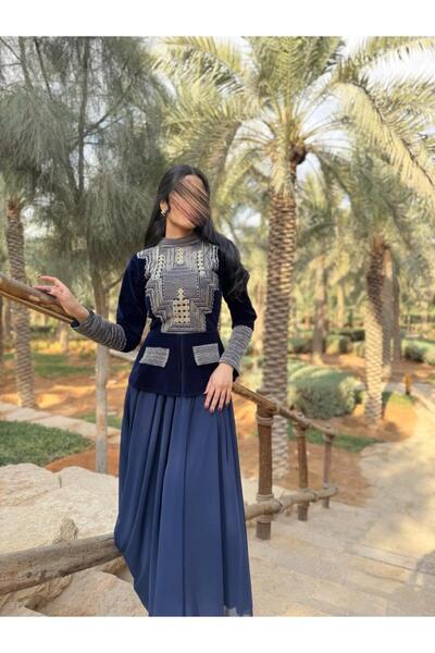 Sukar Asiri Jalabiya, two colors, for foundation