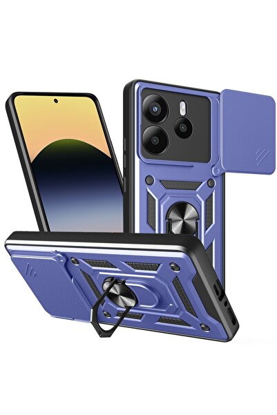 SKYDDAR INNOVATION Case for Xiaomi Redmi Note 14 5G, CamShield, Magnetic ring...