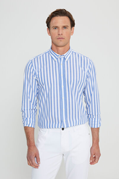 AC&Co / Altınyıldız Classics Men's Navy Blue-White