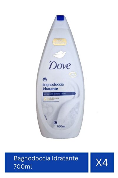 Dove shower gel Hydrating, 700ml x4