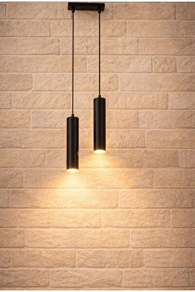 VENON Silva 2.Li Sarkıt Siyah 23 Cm ⭐Dekoratif Metal Tavan Sarkıt Modern Aviz...