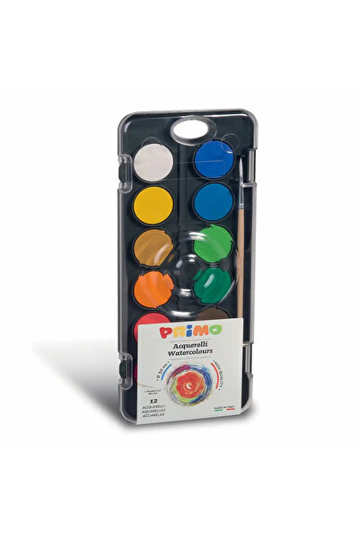 Primo Morocolor watercolors, 12 colors
