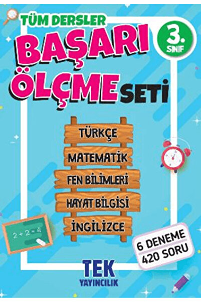 Tandem Yayınları TEK 3.Sınıf Başarı Ölçme Seti 6 Fasikül Deneme