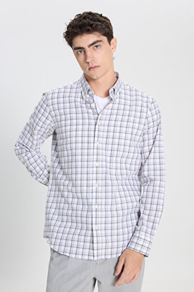 AC&Co / Altınyıldız Classics Alb-Antracit pentru bărbați