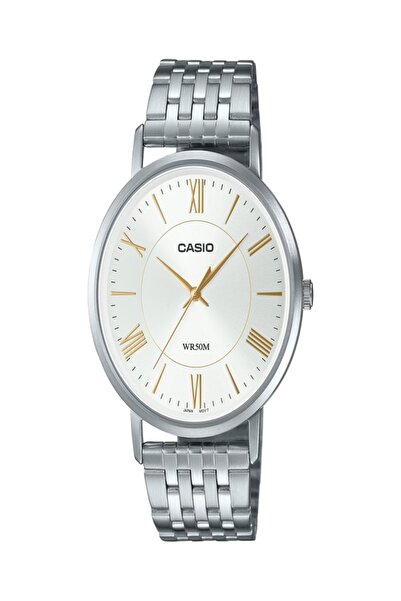 Casio Men's Analog Dial Watch - MTP-B110D-7AVDF (White)