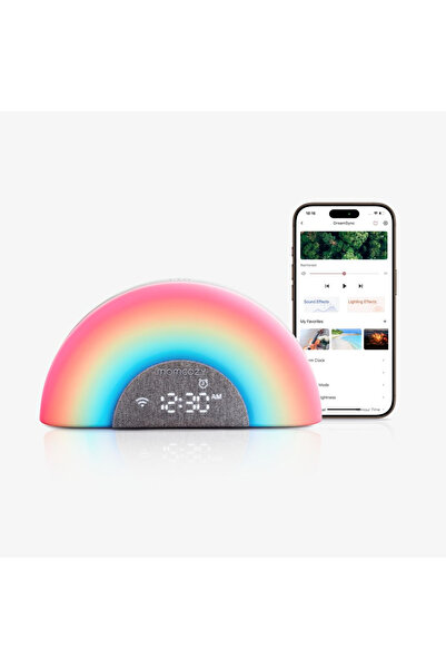 Momcozy Smart rainbow night light with adjustable light, sound and app